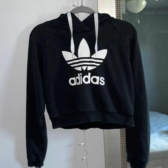 adidas Tops - Adidas Cropped Sweatshirt
